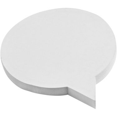 Logotrade promotional gift image of: Sticky-Mate® speech bubble-shaped recycled sticky notes