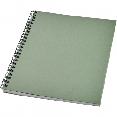 Logo trade promotional items image of: Desk-Mate® A5 colour spiral notebook