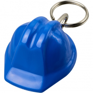 Logotrade promotional gift picture of: Kolt hard hat-shaped recycled keychain