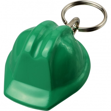 Logotrade promotional gifts photo of: Kolt hard hat-shaped recycled keychain