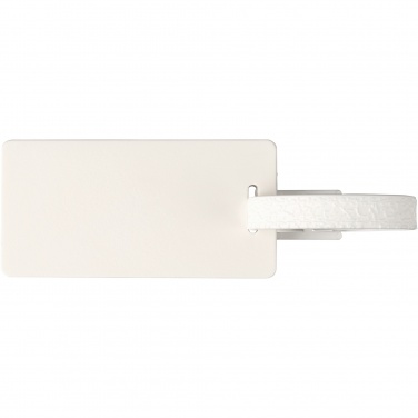 Logo trade corporate gifts picture of: River recycled window luggage tag