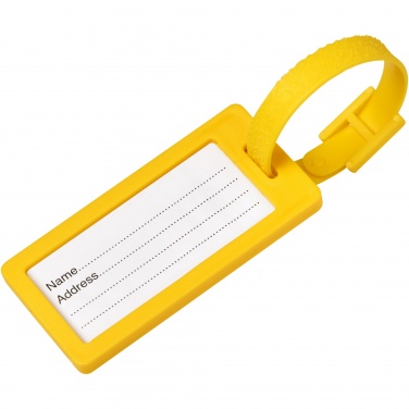Logo trade advertising products picture of: River recycled window luggage tag