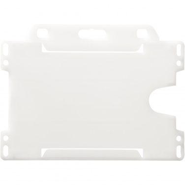 Logo trade promotional merchandise picture of: Vega recycled plastic card holder