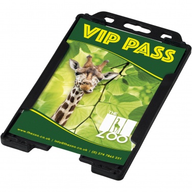 Logotrade promotional merchandise picture of: Pierre recycled plastic card holder 
