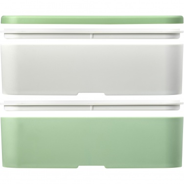 Logo trade advertising product photo of: MIYO Renew double layer lunch box