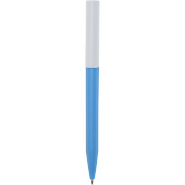Logo trade promotional merchandise photo of: Unix recycled plastic ballpoint pen