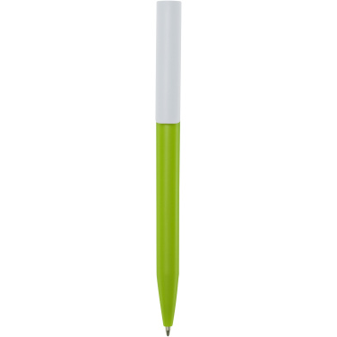 Logo trade promotional giveaways image of: Unix recycled plastic ballpoint pen