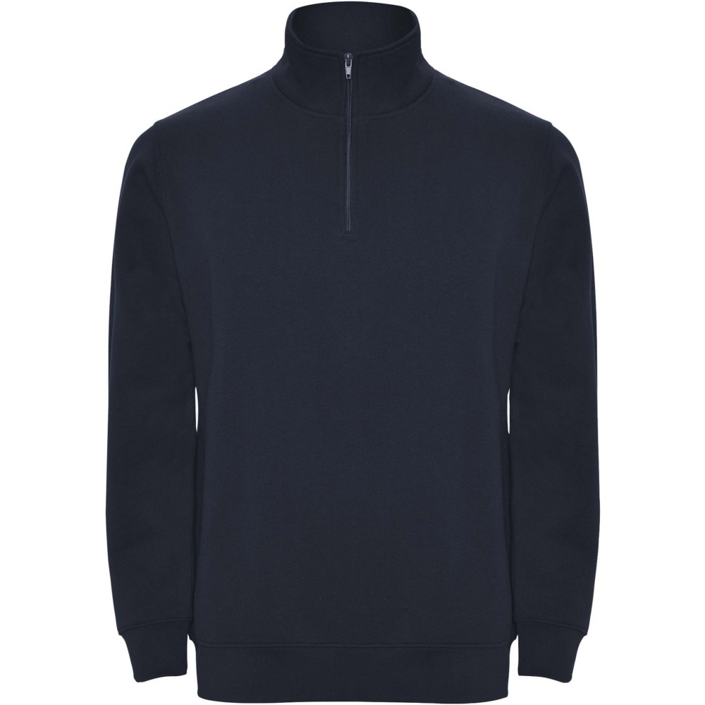 Logo trade promotional products image of: Aneto quarter zip sweater