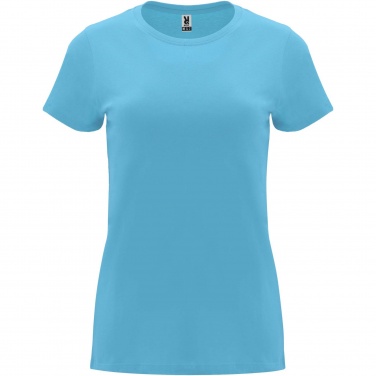 Logo trade advertising products image of: Capri short sleeve women's t-shirt