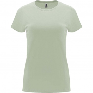 Logo trade promotional merchandise image of: Capri short sleeve women's t-shirt