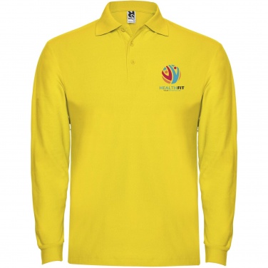 Logotrade promotional giveaways photo of: Estrella long sleeve men's polo