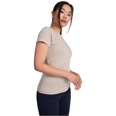 Logo trade promotional gift photo of: Golden short sleeve women's t-shirt