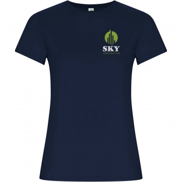 Logo trade corporate gifts picture of: Golden short sleeve women's t-shirt