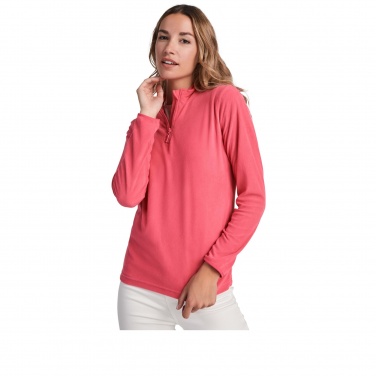 Logo trade promotional gifts image of: Himalaya women's quarter zip fleece jacket