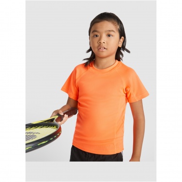 Logo trade promotional gifts image of: Montecarlo short sleeve kids sports t-shirt