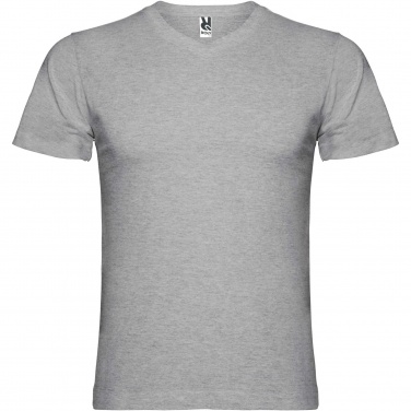Logo trade promotional merchandise photo of: Samoyedo short sleeve men's v-neck t-shirt