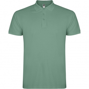 Logo trade promotional giveaways picture of: Star short sleeve men's polo
