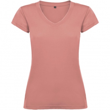 Logotrade advertising products photo of: Victoria short sleeve women's v-neck t-shirt