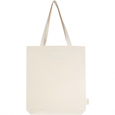 Logotrade promotional giveaway image of: Orissa 180 g/m² organic wide bottom tote bag 11L