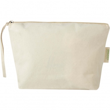 Logotrade advertising product image of: Orissa 180 g/m² organic large accessory pouch 3L