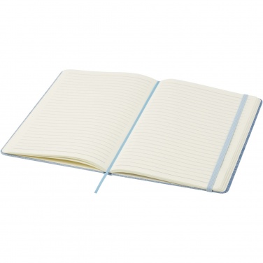 Logo trade promotional merchandise photo of: Ramona A5 cotton notebook