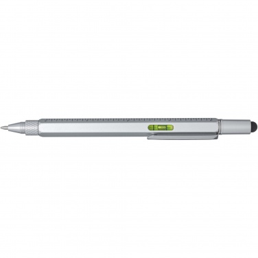 Logo trade advertising products picture of: Dora recycled aluminium multifunctional pen