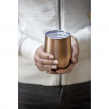 Logotrade promotional product image of: Corzo 350 ml RCS certified recycled stainless steel copper vacuum insulated cup