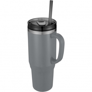 Logotrade business gifts photo of: Melbourne 1200 ml RCS certified insulated tumbler with straw