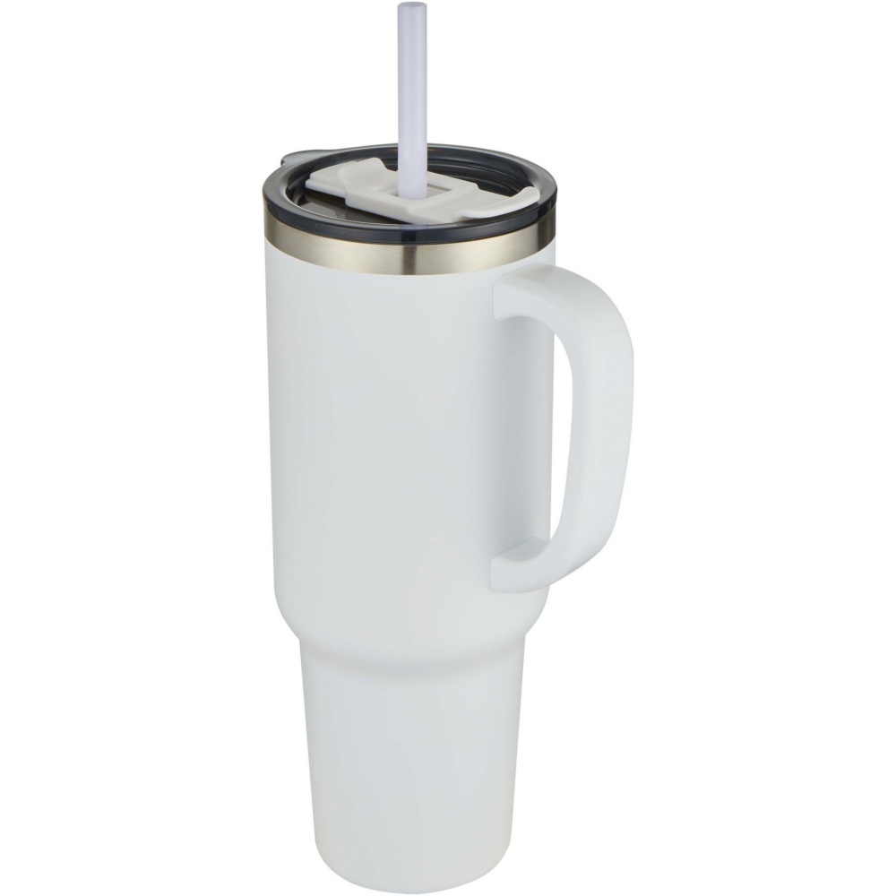 Logotrade promotional merchandise image of: Sydney 1200 ml copper vacuum insulated tumbler with straw