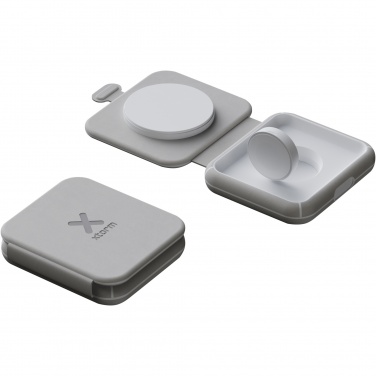 Logotrade corporate gift image of: Xtorm XWF21 15W foldable 2-in-1 wireless travel charger