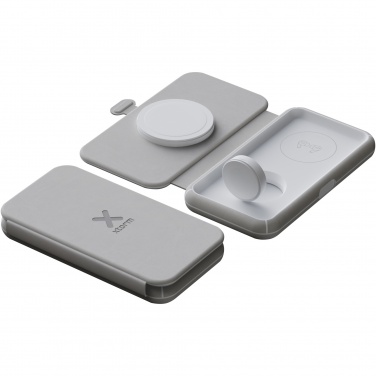 Logotrade promotional product image of: Xtorm XWF31 15W foldable 3-in-1 wireless travel charger