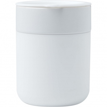 Logotrade business gift image of: Java 330 ml ceramic tumbler with silicone wrap and plastic lid