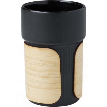 Logo trade promotional products picture of: Tumbler Fika 340 ml with bamboo sleeve