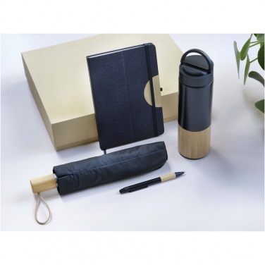 Logo trade corporate gifts picture of: Carmen A5 hard cover notebook and ballpoint pen gift set
