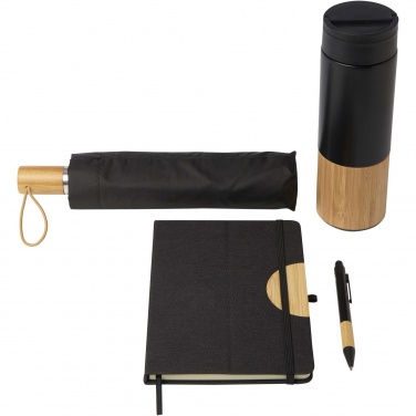 Logotrade promotional gift picture of: Carmen A5 hard cover notebook and ballpoint pen gift set
