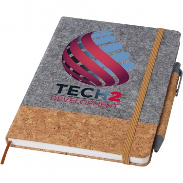 Logo trade business gifts image of: Veronica A5 hard cover notebook