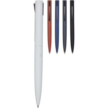 Logo trade promotional giveaways picture of: Juana recycled aluminium ballpoint pen