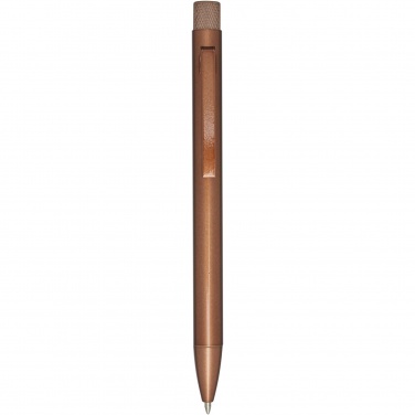 Logo trade promotional merchandise image of: Beatriz recycled brass ballpoint pen