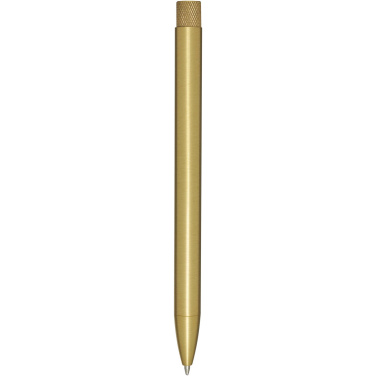 Logo trade advertising products picture of: Beatriz recycled brass ballpoint pen