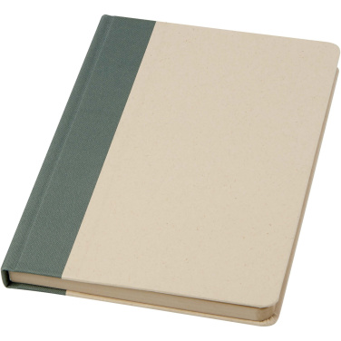 Logo trade promotional gifts image of: Liliana A5 sugar cane plastic hard cover notebook