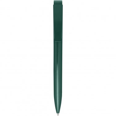 Logo trade promotional merchandise image of: Lucia recycled plastic ballpoint pen