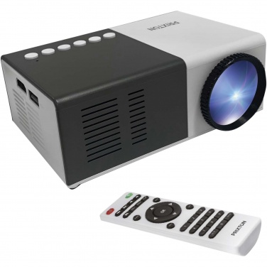 Logo trade corporate gifts image of: Prixton Cinema mini projector