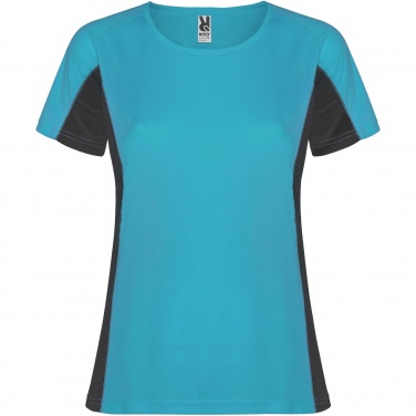 Logo trade promotional giveaways image of: Shanghai short sleeve women's sports t-shirt