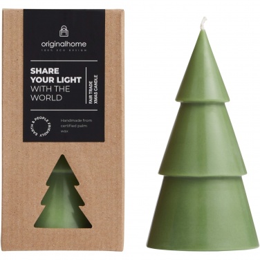 Logotrade advertising product picture of: Originalhome Xmas tree candle - L