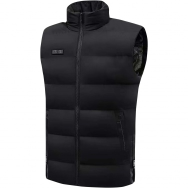 Logo trade advertising products image of: SCX.design G01 heated bodywarmer with power bank