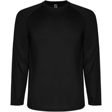 Logo trade advertising products picture of: Montecarlo long sleeve kids sports t-shirt