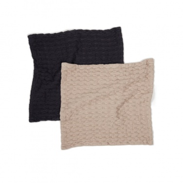 Logotrade promotional gift picture of: VINGA Cromer waffle dish cloth, 2 pcs
