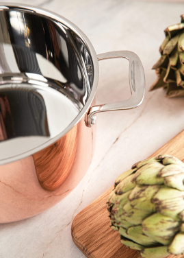 Logotrade promotional product picture of: VINGA Baron copper saucepan