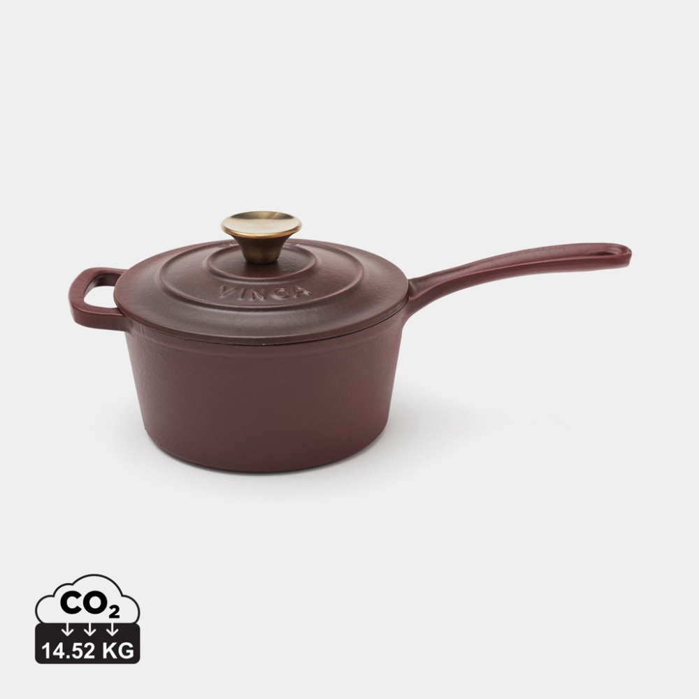 Logotrade promotional product picture of: VINGA Monte enamelled cast iron pot 1,9L