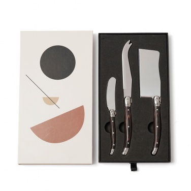 Logo trade corporate gifts image of: VINGA Gigaro cheese knives